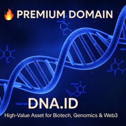 🔥 Premium – DNA . ID – Rare 3-Letter Domain
