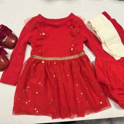 Party Dress Set  For Baby Size 12 Month
