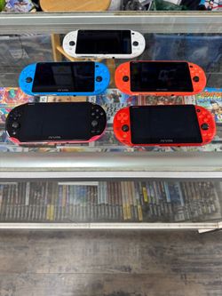 PlayStation Vita Slim With Games 128GB $270 Each Gamehogs 11am-8pm
