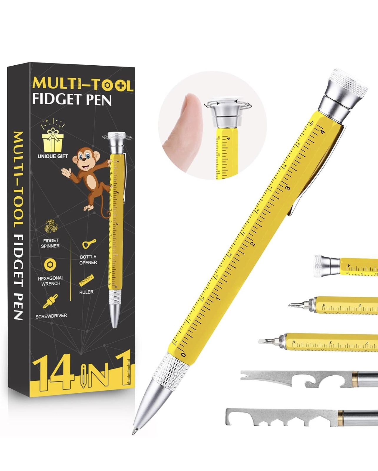 Multi Tool Fidget Pen Perfect For Fathers Day