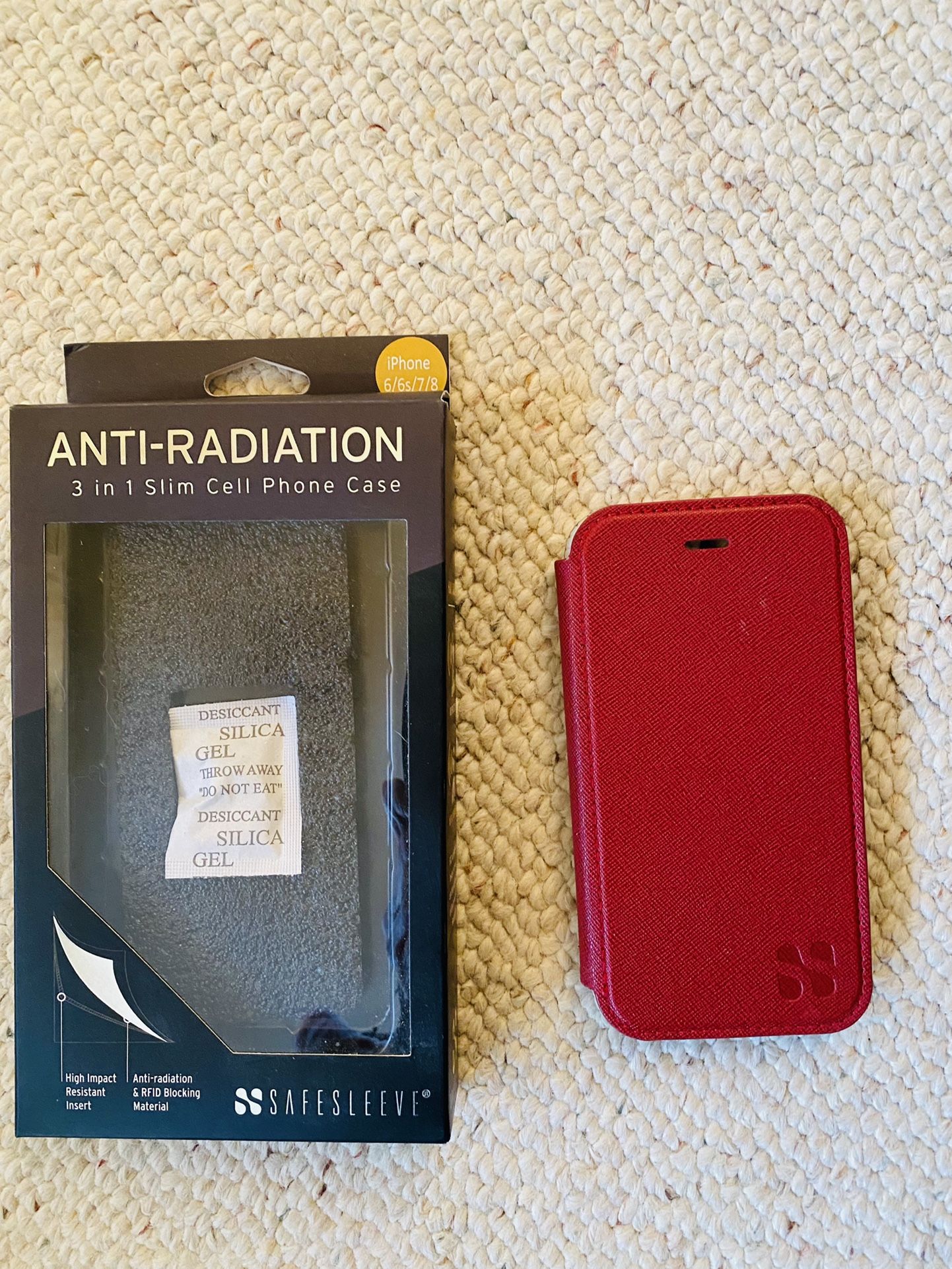 Anti Radiation iphone 6 6s 7 8 Cell Phone Case Safe Sleeve