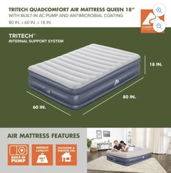 Ozark trail full size air mattress hot sale