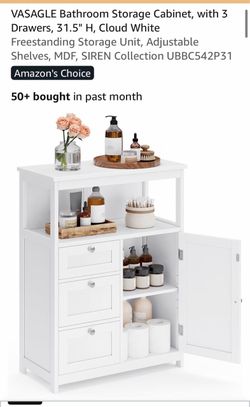 Bathroom small floor cabinet
