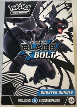 Pokemon Black Bolt Booster Bundle