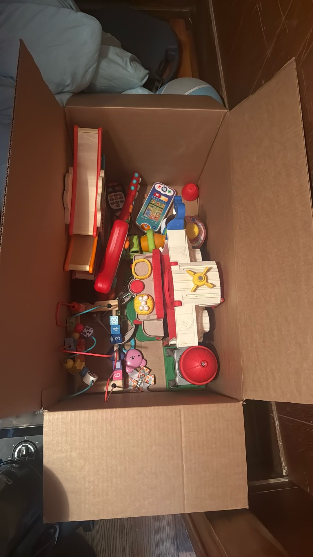 Box Of Infant Toys
