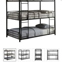 Triple Bunk Bed 
