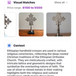 Ethiopian handheld cross