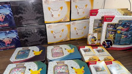 Pokémon TCG Collection Lot – Elite Trainer Boxes, Tins & More