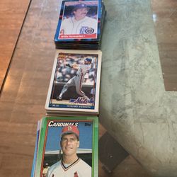 Baseball Cards 85-1988/1989 Unresearched 