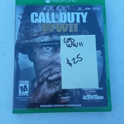 Xbox One Game Call Of Duty World War II