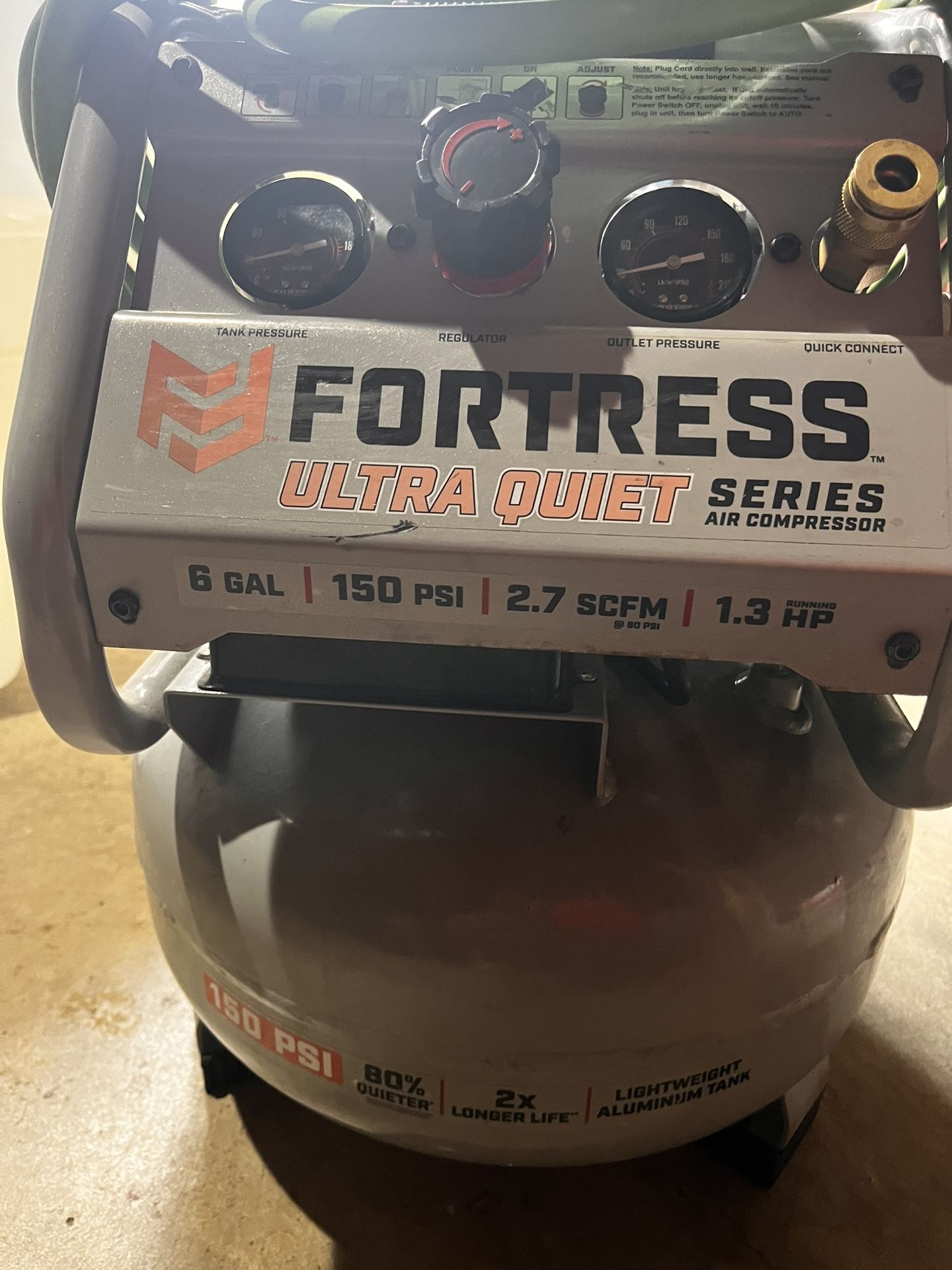 Fortress Quite Air Compressor
