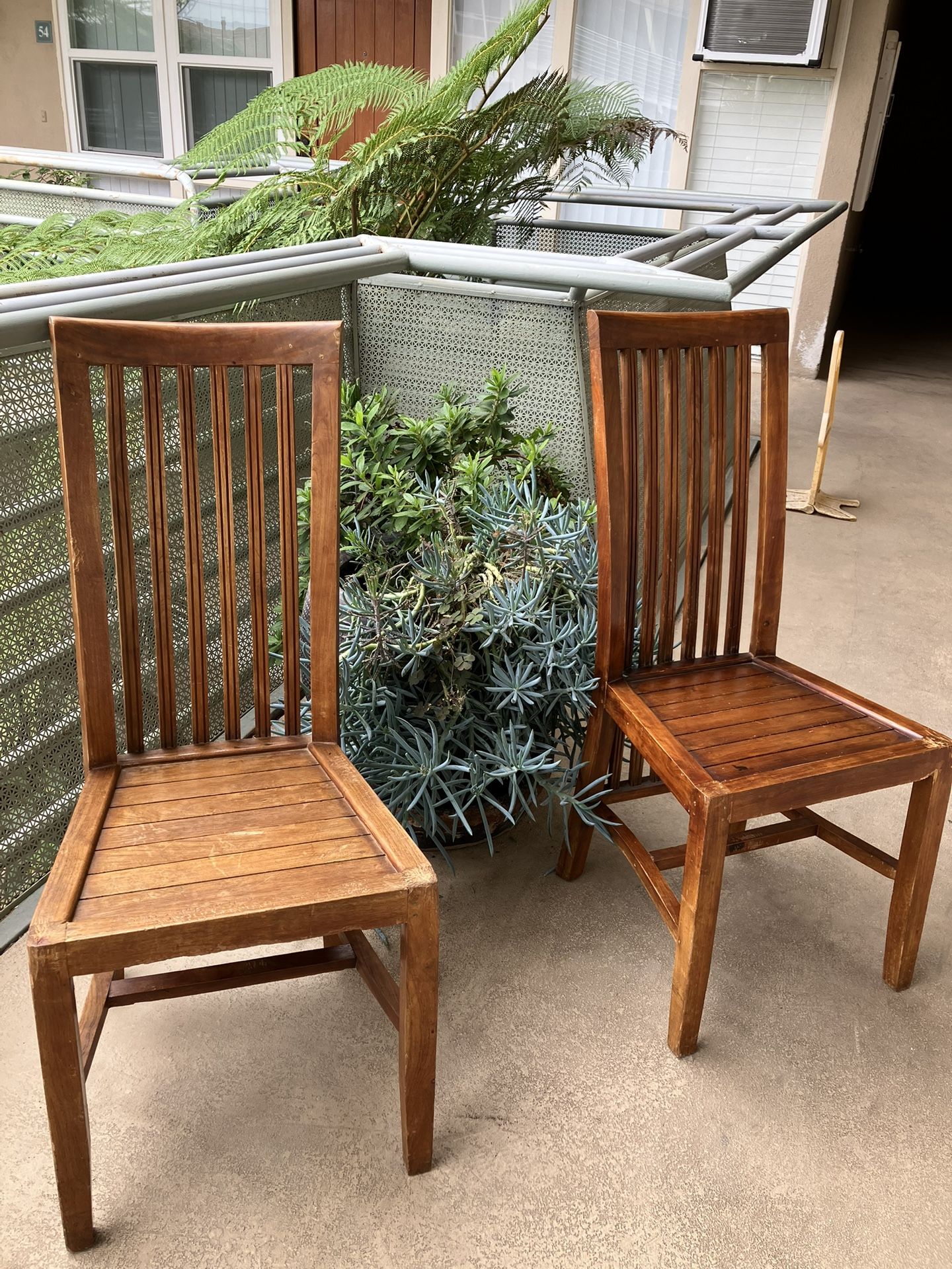 Wooden Chairs – Great for Indoor or Outdoor Use