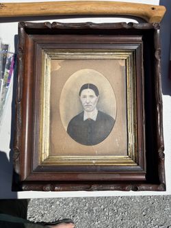 Antique Photo And Frame