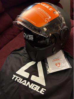 Full Face Motorcycle Helmet DOT Approved Multi-Configuration 3/4 Open Face w/Tinted Sun visor