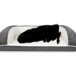 Pecute Orthopedic Dog Bed (30×18×7in) Cat Bed Sofa with Breathable Egg-Shape Foam Cat Sofa for Joint