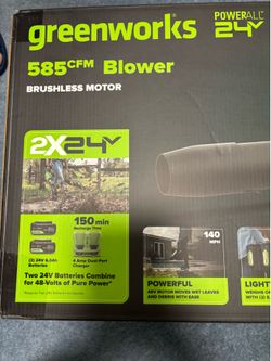 Greenworks Electric wireless leaf blower