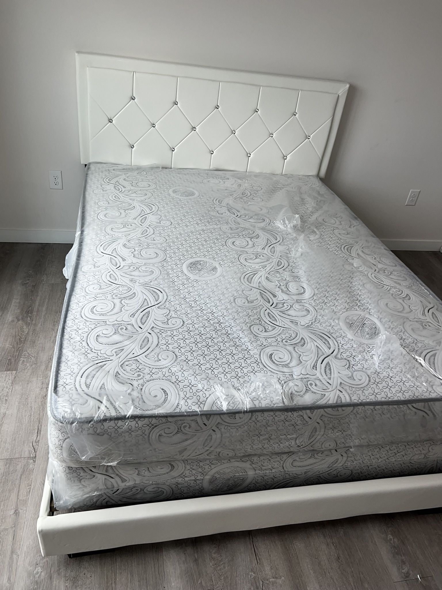 Queen Size Bed Frame With Mattress And All New Furniture And Free Delivery