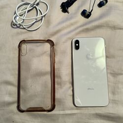 White iPhone XS Max 512 GB Unlocked Comes With Free Earphones And Charger 
