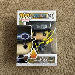 Sabo One Piece Autographed Funko Pop 
