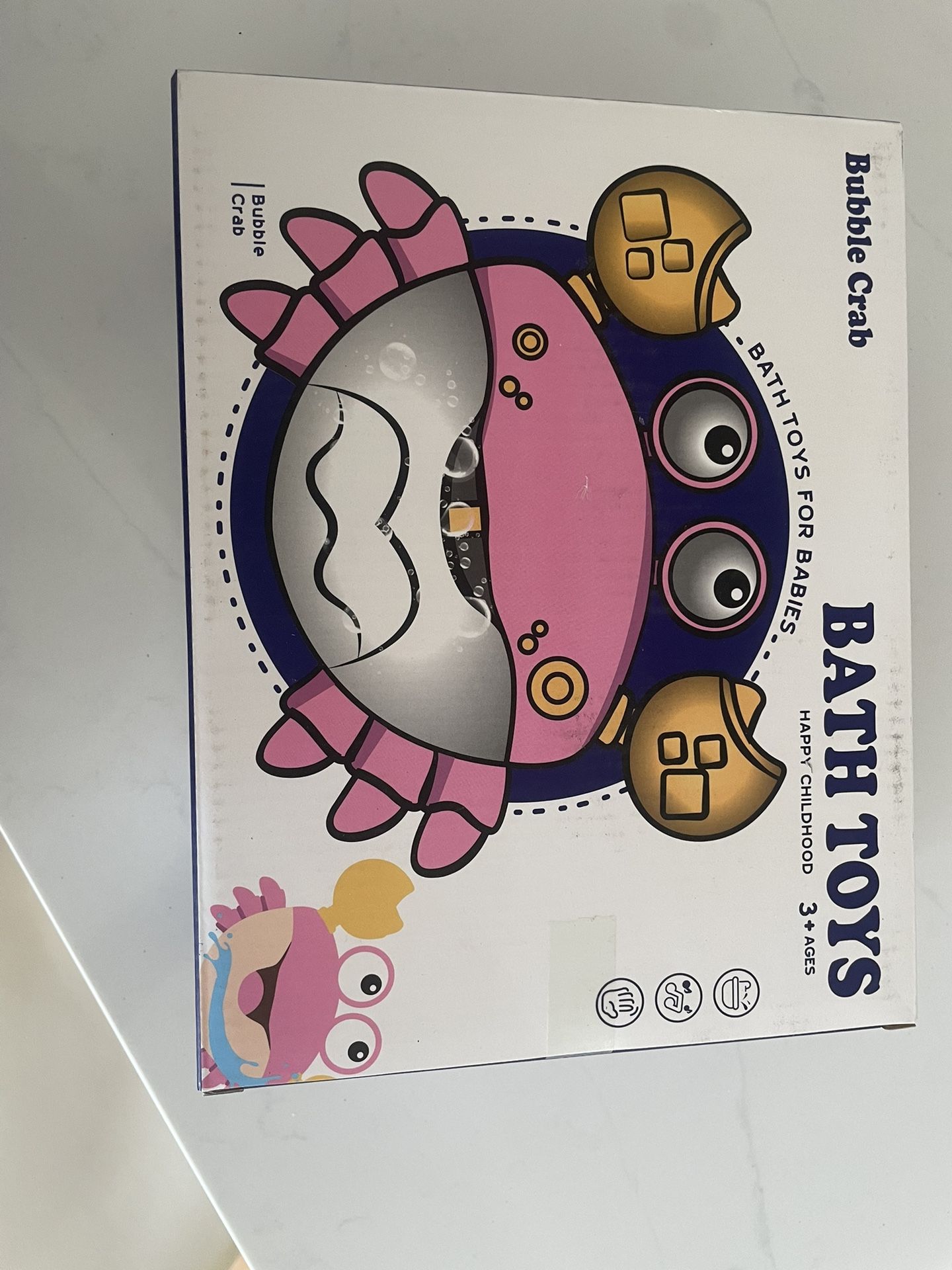 Bubble Crab Bath Toy for Babies
