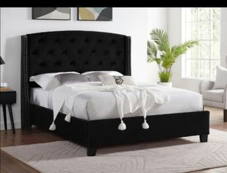 King Bed Frame With Mattress