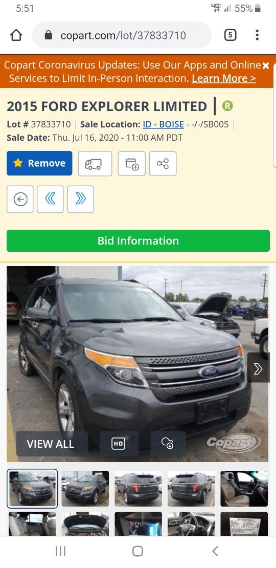 2013 Ford Explorer Hid Headlights.