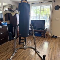 Everlast Punching Bag With Stand