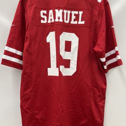 NWT Mens Nike San Francisco 49ers Red On Field Jersey Deebo Samuel Sz M, XL, 2XL, 3XL