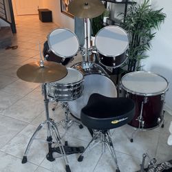 Hawk Drum Set 5 Piece
