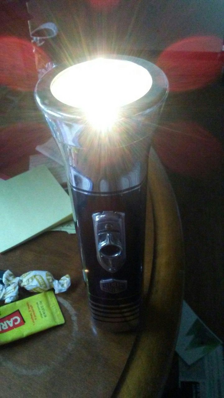 1930s eveready masterlite flashlight! !