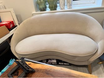 Loveseat Curved Sofa