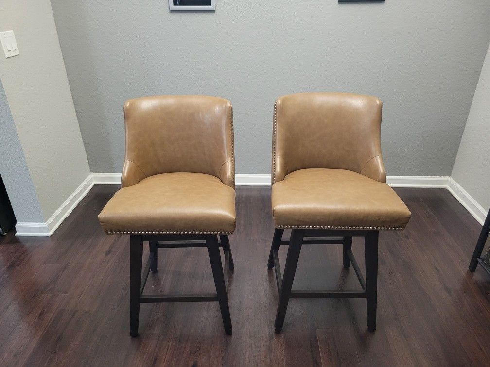 Leather Bar Stools