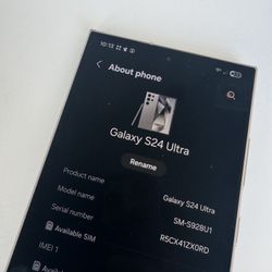 Samsung S24 Ultra 512GB UNLOCKED