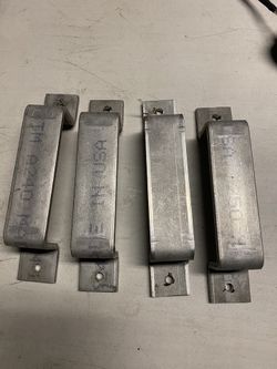 Stainless steel handles
