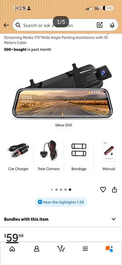 Rear View Mirror Camera Dash Cam