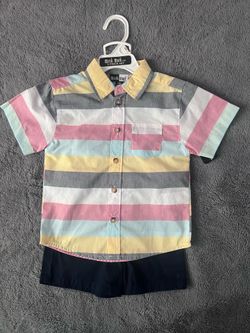 Baby Boy Shorts Set