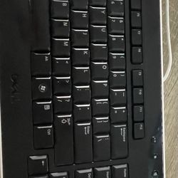 Dell White Wired Keyboard