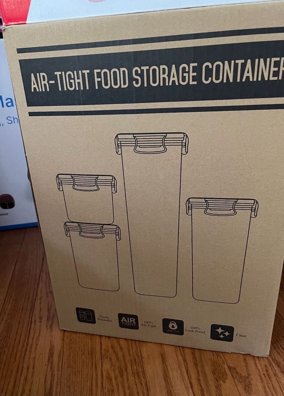 Airtight Food Storage Containers 24pcs Set With Lids BRAND NEW