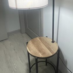 Floor Lamp End Table 