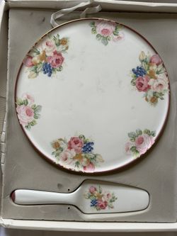 Antique Cake Platter 