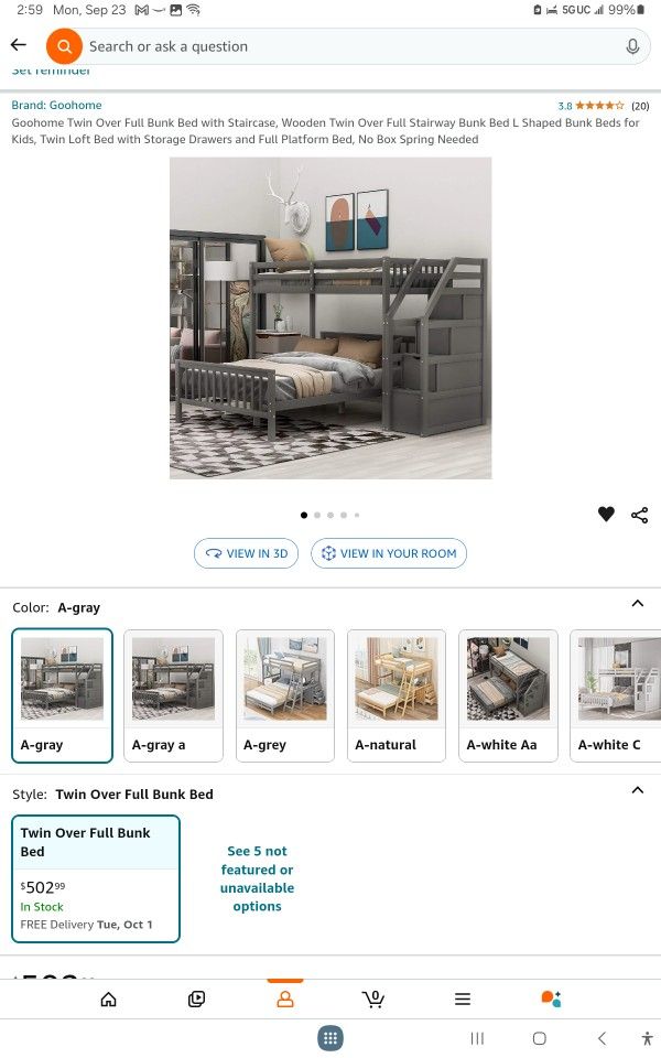 Unique Bunk Bed With Walk Up Steps