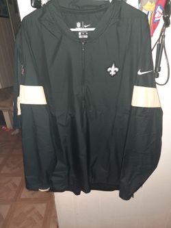 New Orleans Saints Mens On Field Windbreaker 