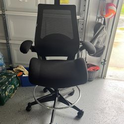 Adjustable High Office Chair