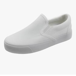 White Slip On Shoes Kid Size 1 “Vans”