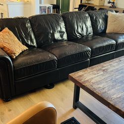 Leather Couch 