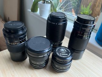Canon and Sony Vintage Lenses
