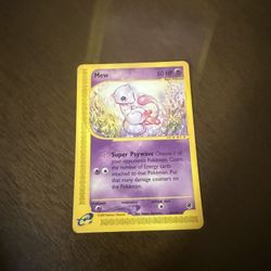 Pokémon Mew Card (not Holo)