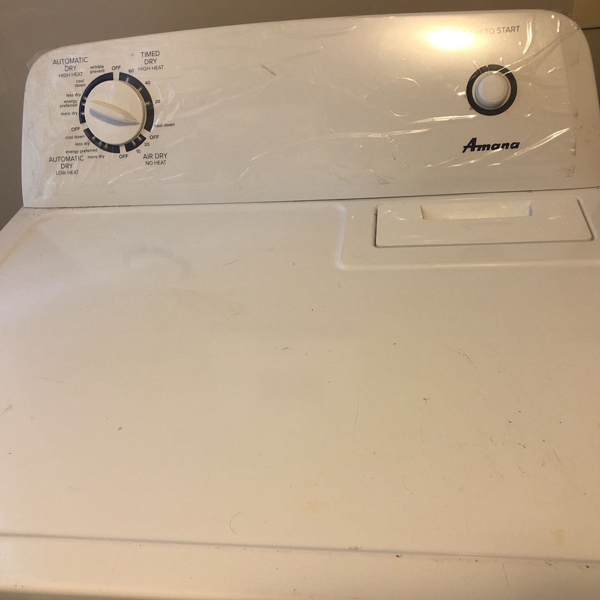 Front Load Amana Dryer