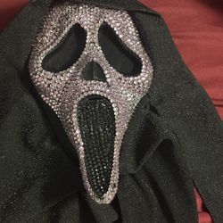 pink Rhinestone Ghostface
