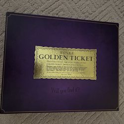 Golden ticket wonka board game